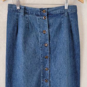 Vintage French Dressing from Paris denim skirt